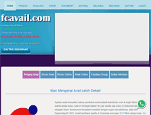 Tablet Screenshot of fcavail.com